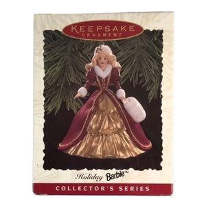 NEW Hallmark Holiday Barbie Series 4th Ornament